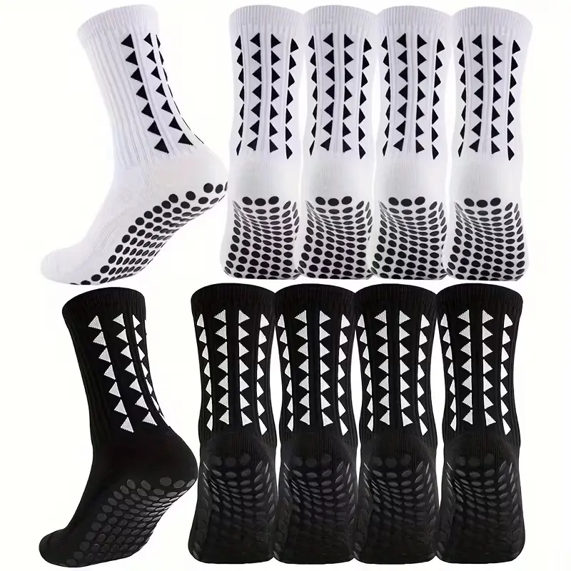 Grip Sock Yoga - AMLANG Men's Non Slip Grip Socks