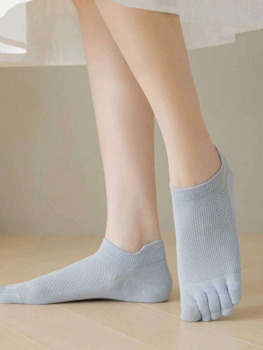 3 Pairs White Mesh Toe Socks F - Ankle Sock Low Cut 리뷰 및 가격