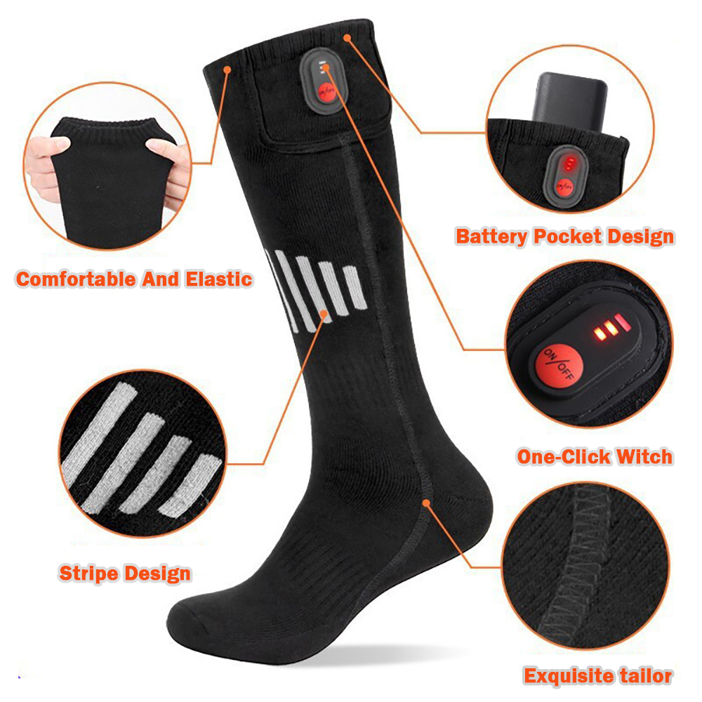 Winter Heated Socks With Batte - Sock Organizer Tray 리뷰 및 가격