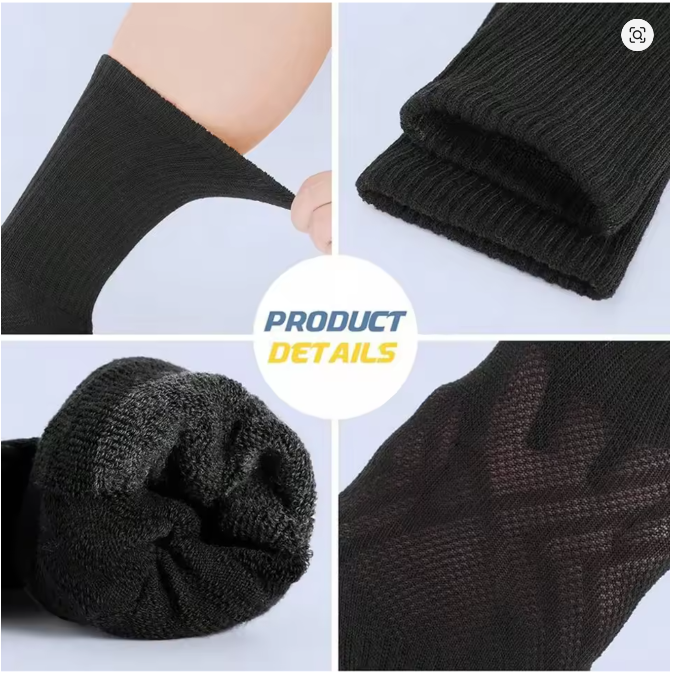 Men's 6 Pairs Pack High Perfor - Cotton Crew Sock Pack 리뷰 및 가격