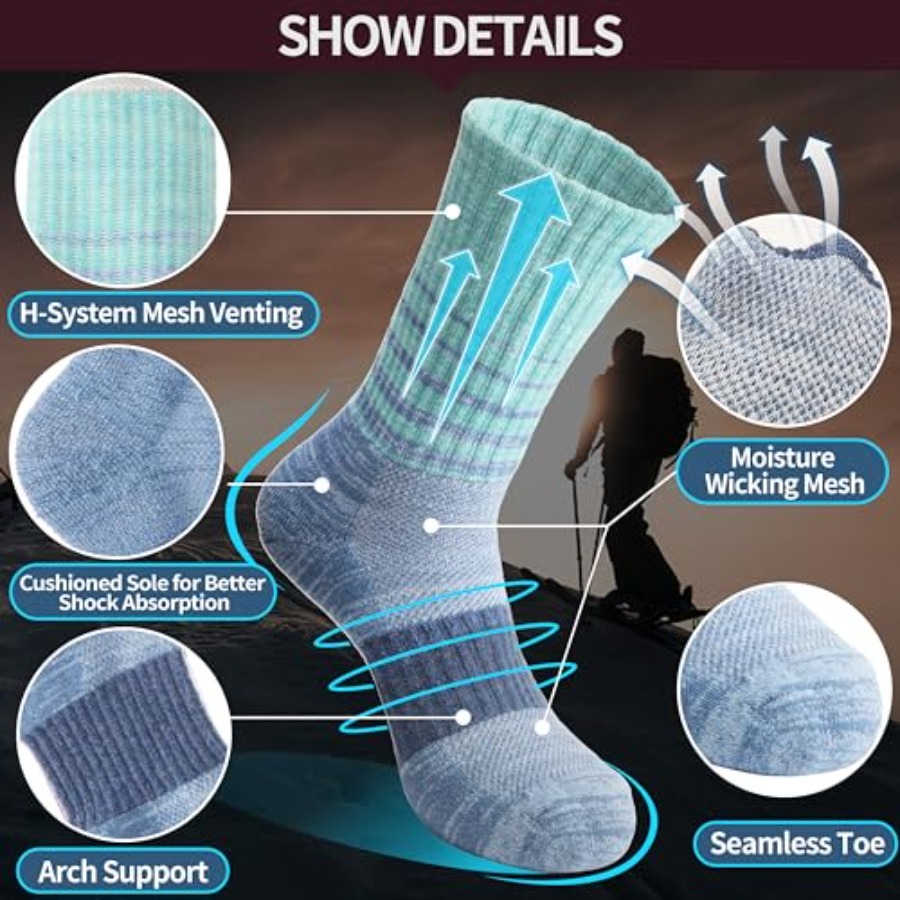 Anlisim Merino Wool Hiking Soc - Wool Hiking Sock 리뷰 및 가격