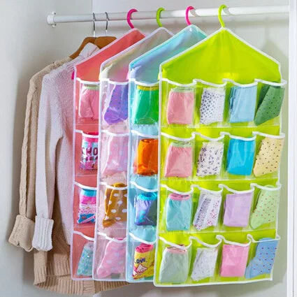 Hot 16Pockets WardrobePockets  - Sock Organizer Tray 리뷰 및 가격