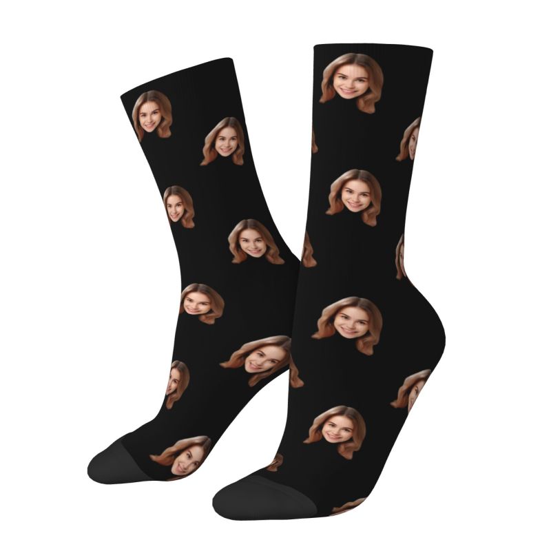 Personalized Custom Face Photo - Dress Sock Men 리뷰 및 가격