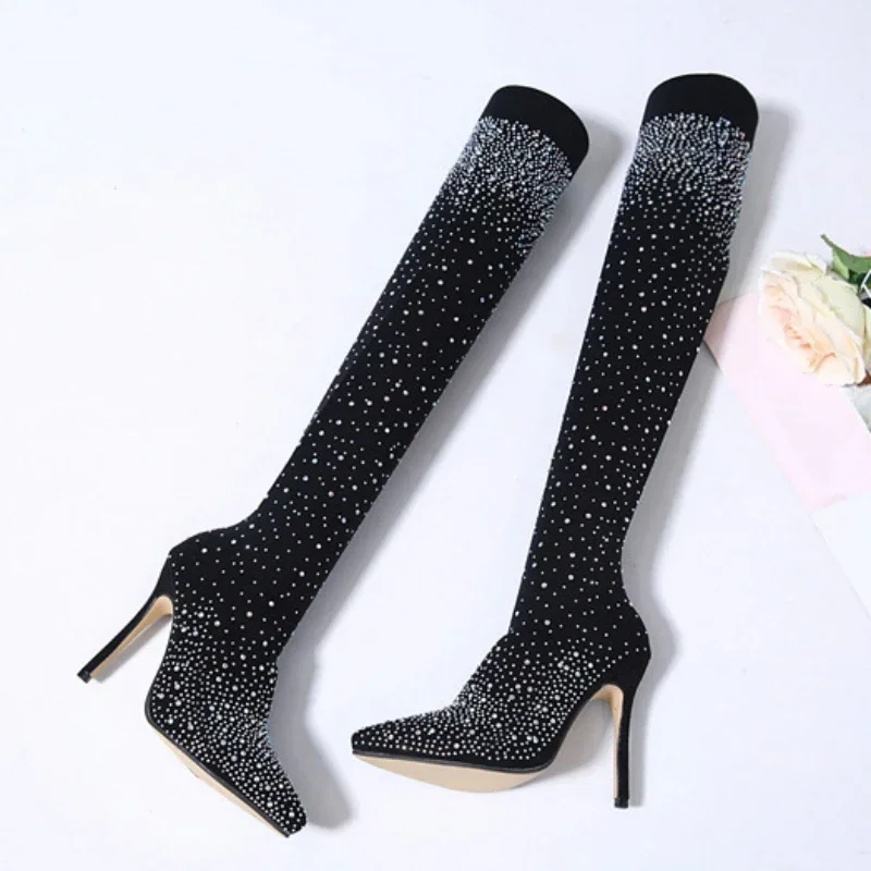 Sexy Over-the-Knee Boots for W - Knee High Sock Women 리뷰 및 가격