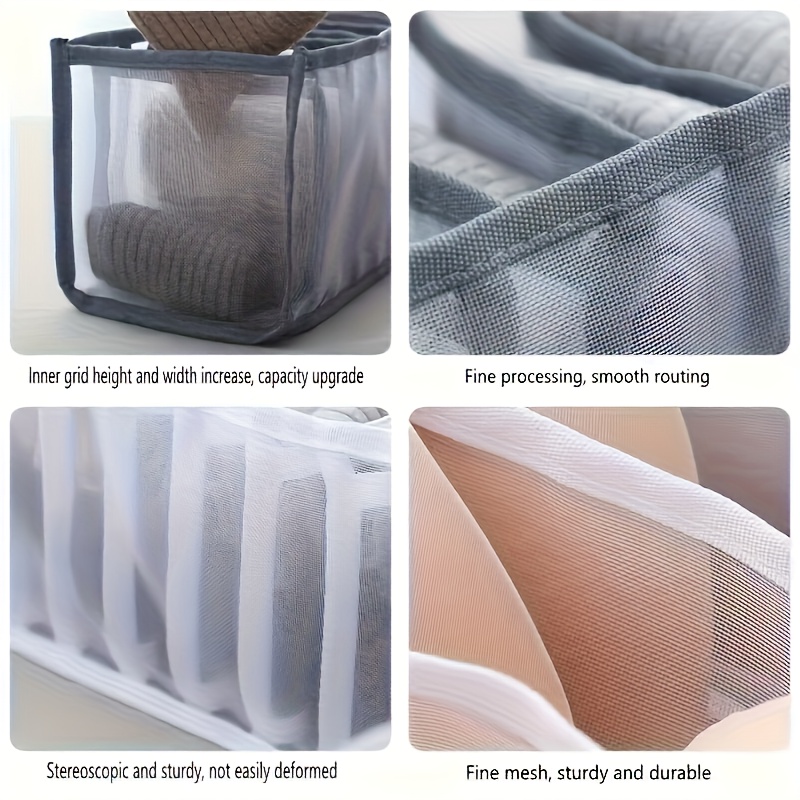 7 Grids Underwear Drawer Organ - Sock Organizer Tray 리뷰 및 가격