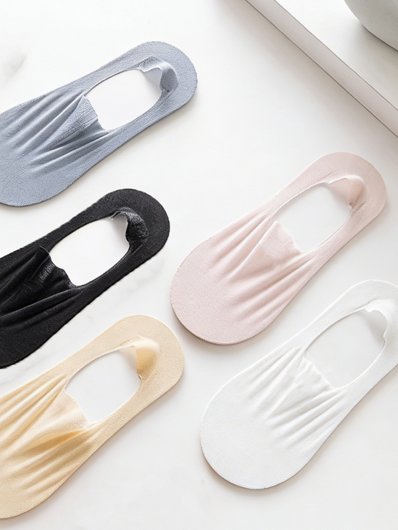 Women's Ice Silk Invisible No- - Invisibility Sock Loafer 리뷰 및 가격