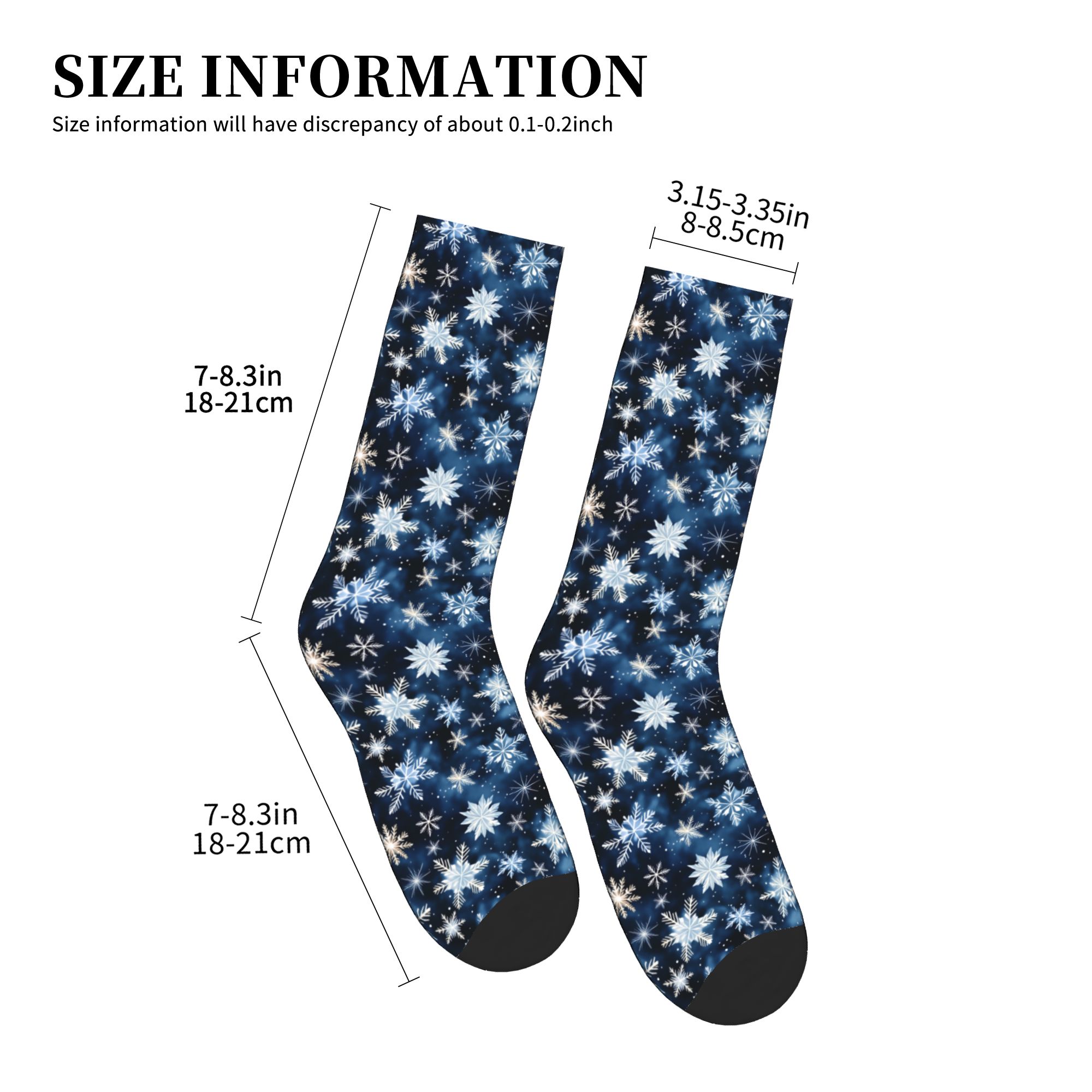 Navy Blue Snowflake Pattern Me - Dress Sock Men 리뷰 및 가격