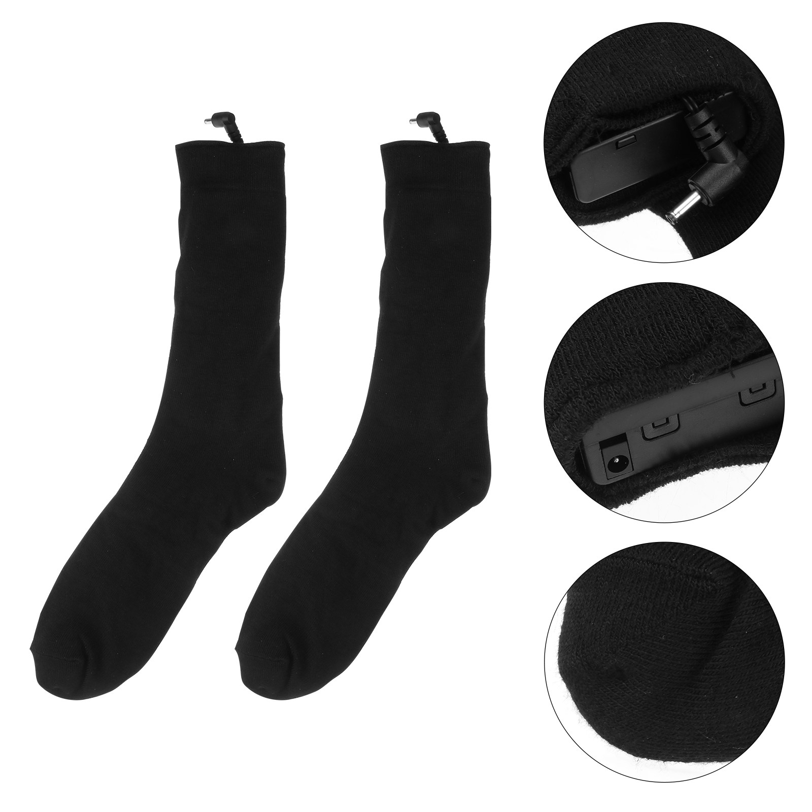 1Pair Battery Heated Socks Ele - Thermal Sock Winter 리뷰 및 가격