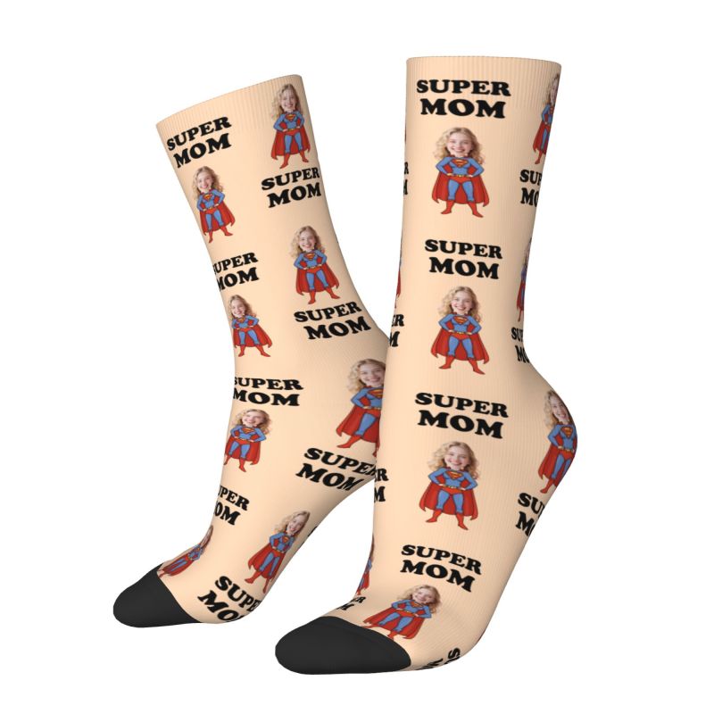 Super Mom Custom Mens Crew Soc - Dress Sock Men 리뷰 및 가격