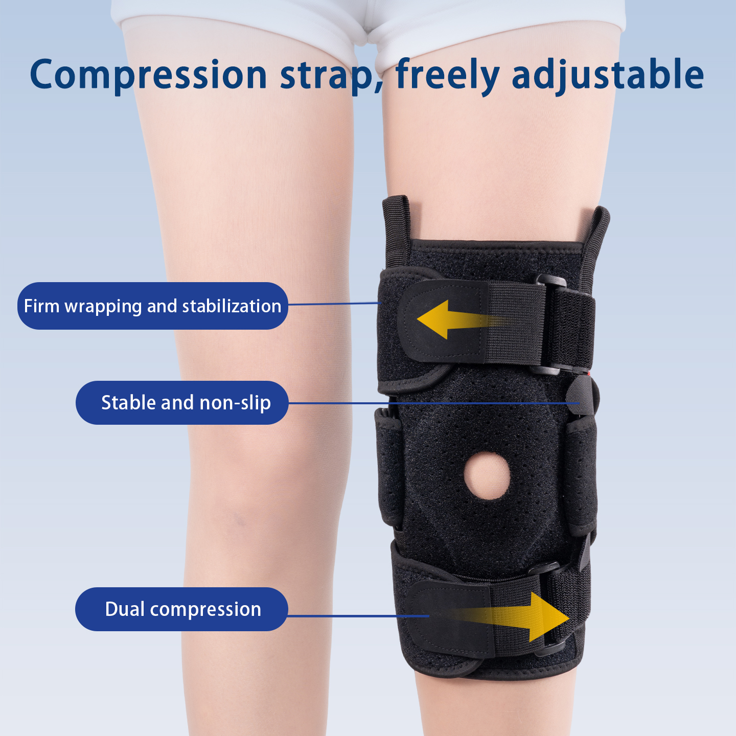 Adjustable knee sleeve with la - Compression Sleeve Calf 리뷰 및 가격