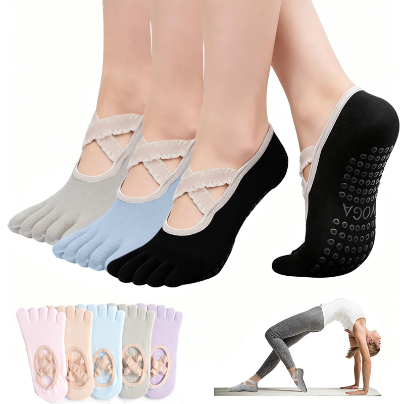 Ladies Non-Slip Pilates Socks  - No Show Sock Women 리뷰 및 가격
