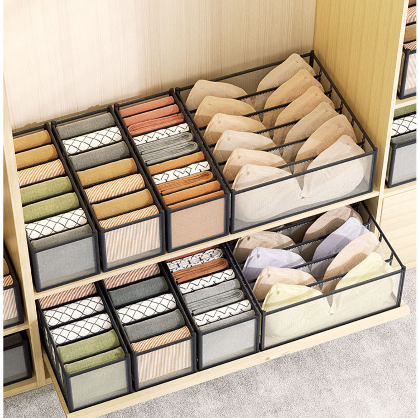 Underwear storage box home war - Sock Organizer Tray 리뷰 및 가격