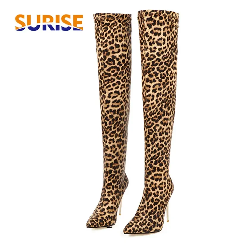 Plus Size Stretch Leopard Over - No Show Sock Women 리뷰 및 가격