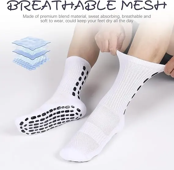 AMLANG Men's Non Slip Grip Soc - Grip Sock Yoga 리뷰 및 가격