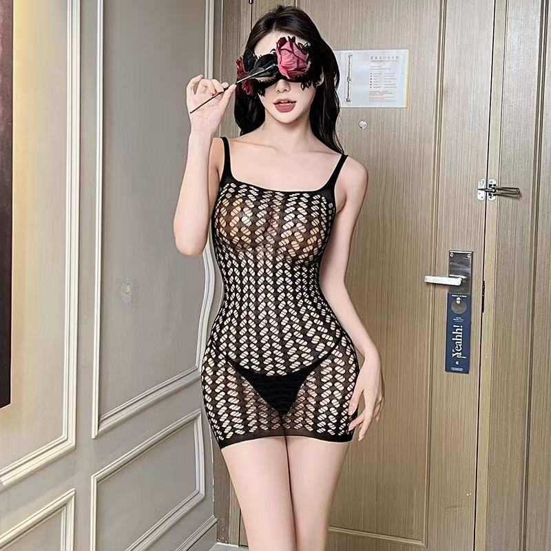 Sexy bodysuit with open crotch - Fishnet Stocking Women 리뷰 및 가격