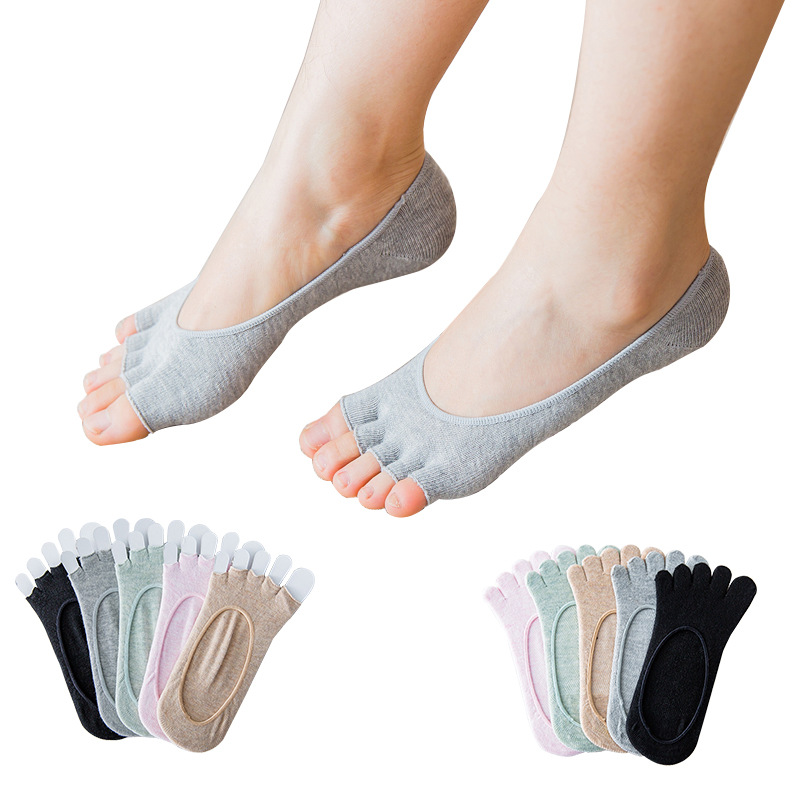 Ladies Open Toe Invisible Five - Invisibility Sock Loafer 리뷰 및 가격