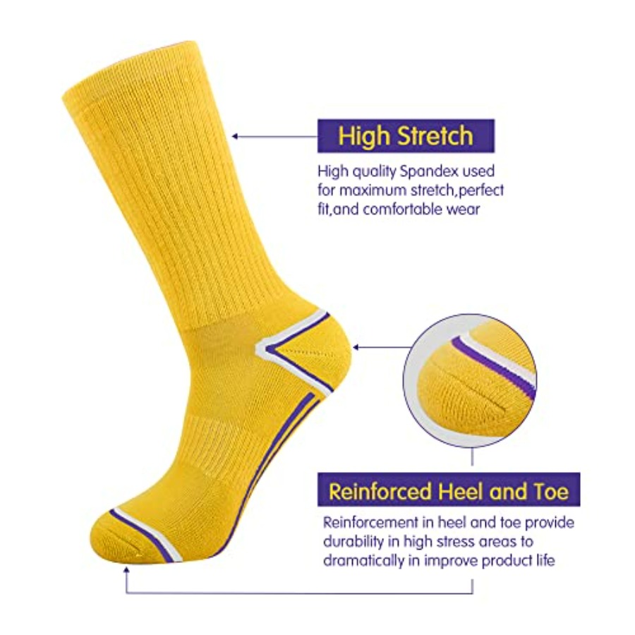 Mens 6 Pack Athletic Performan - Cotton Crew Sock Pack 리뷰 및 가격