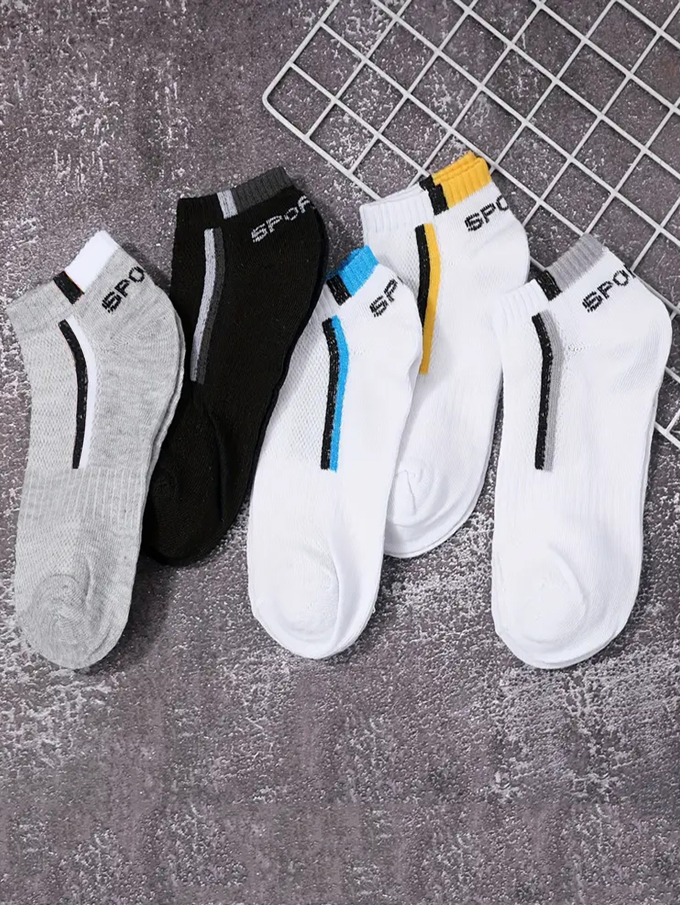 5/10/40Pair Men's Anti-Slip An - Ankle Sock Low Cut 리뷰 및 가격