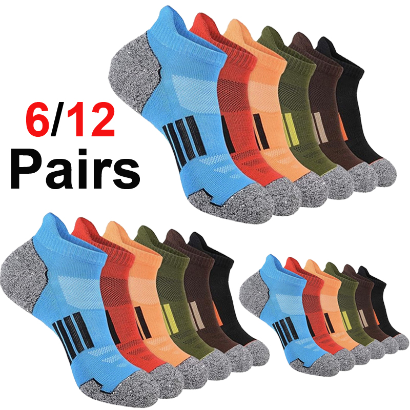 6/12 Pairs Men Vibrant Multico - Ankle Sock Low Cut 리뷰 및 가격