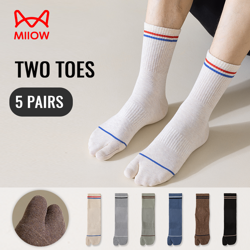 MiiOW Japanese Tabi Socks Spli - Toe Sock Split 리뷰 및 가격