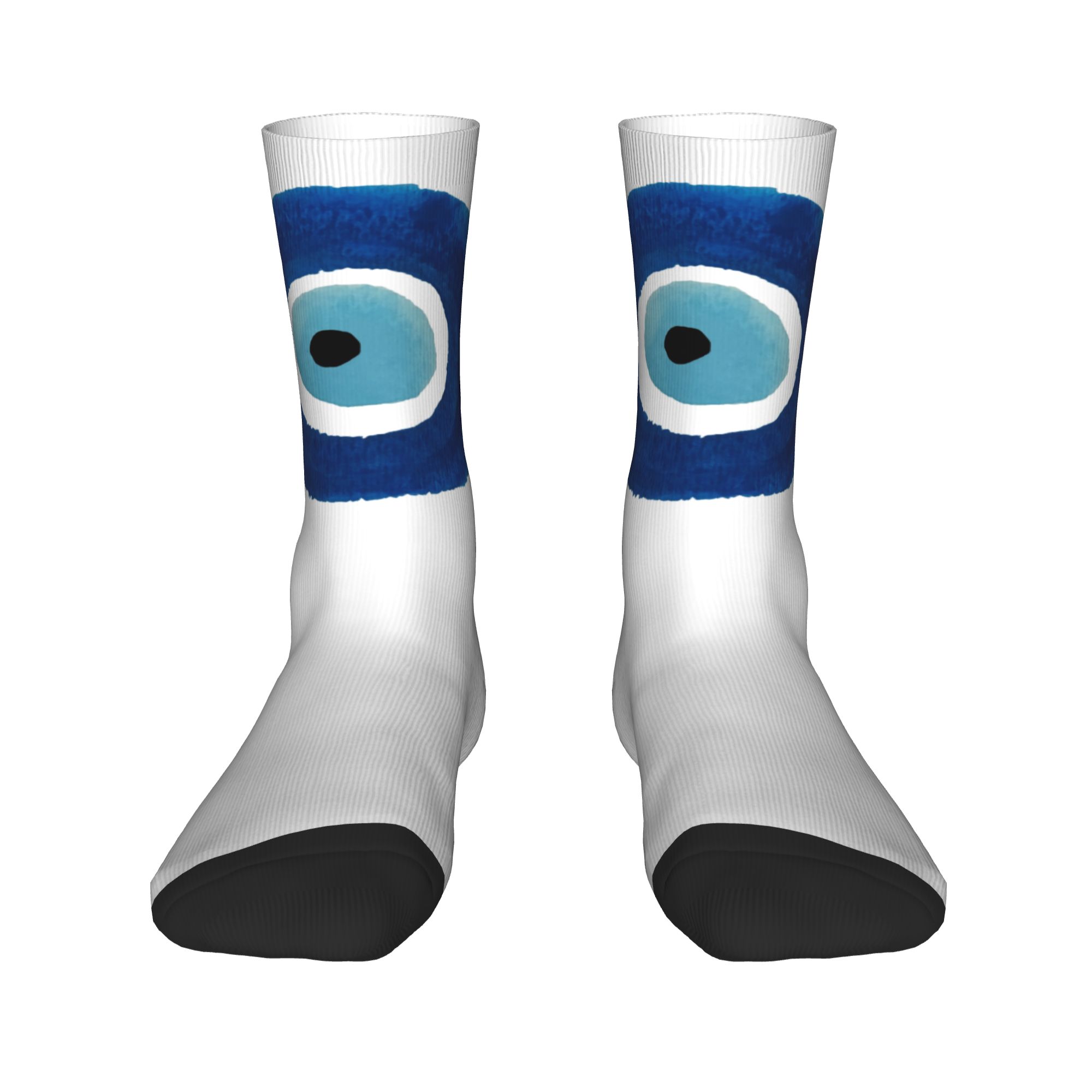 Custom Watercolor Evil Eye Naz - Dress Sock Men 리뷰 및 가격