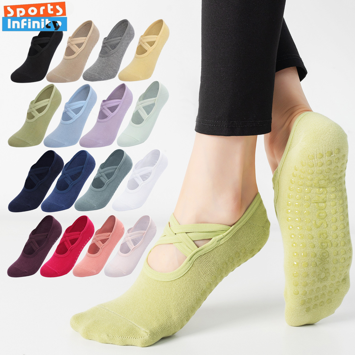 Fashion Cross Straps Backless  - No Show Sock Women 리뷰 및 가격