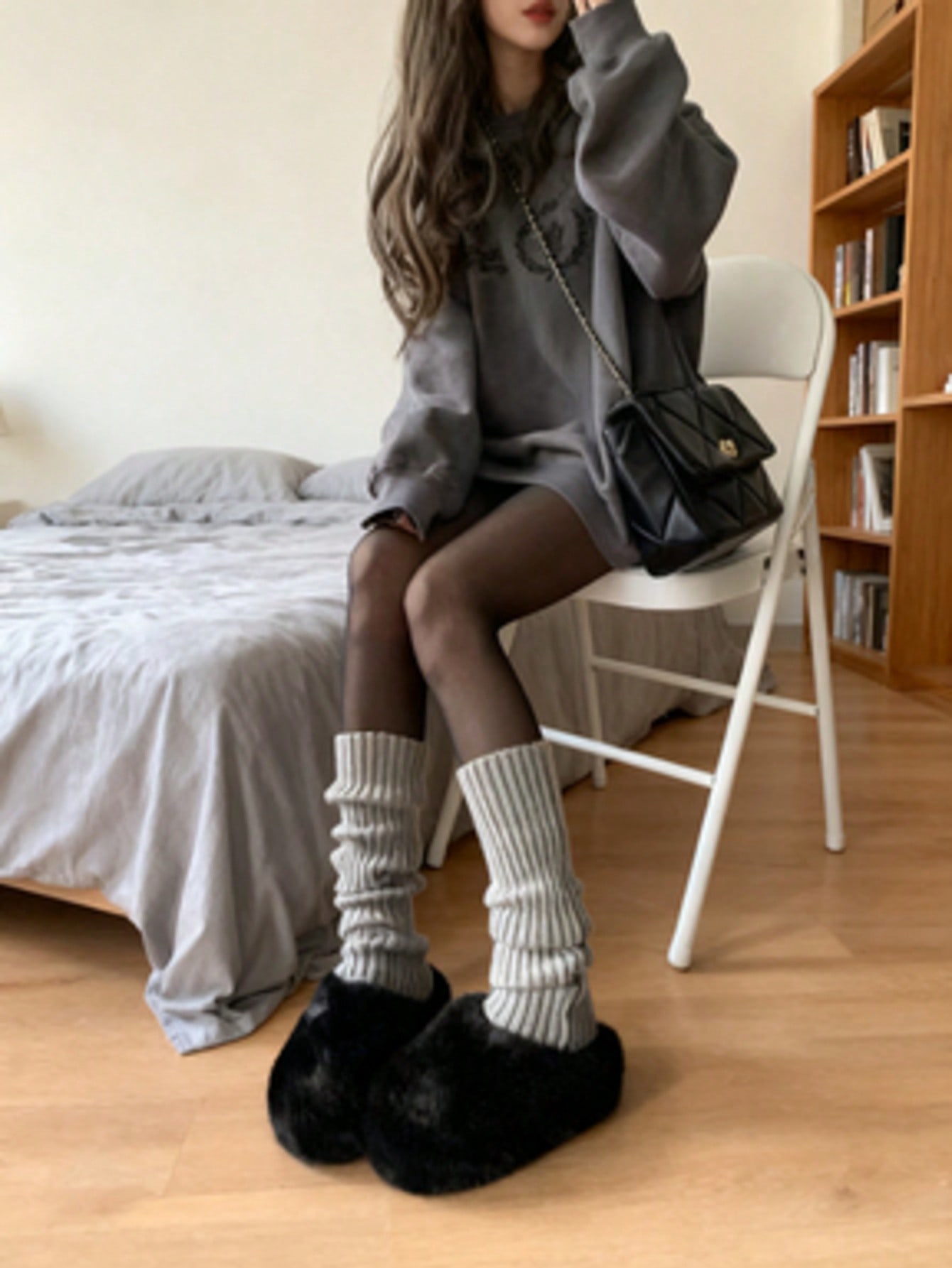 2pcs 70cm Extended Leg Warmers - Boot Sock Slouchy 리뷰 및 가격