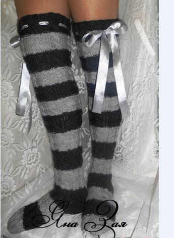 Women Thigh-high Knit Stocking - Thigh High Sock Stay Up 리뷰 및 가격