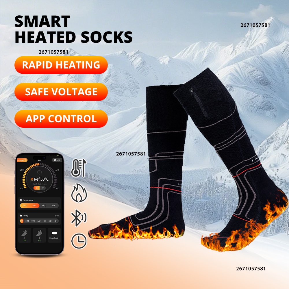 APP Control Heated Socks Recha - Thermal Sock Winter 리뷰 및 가격