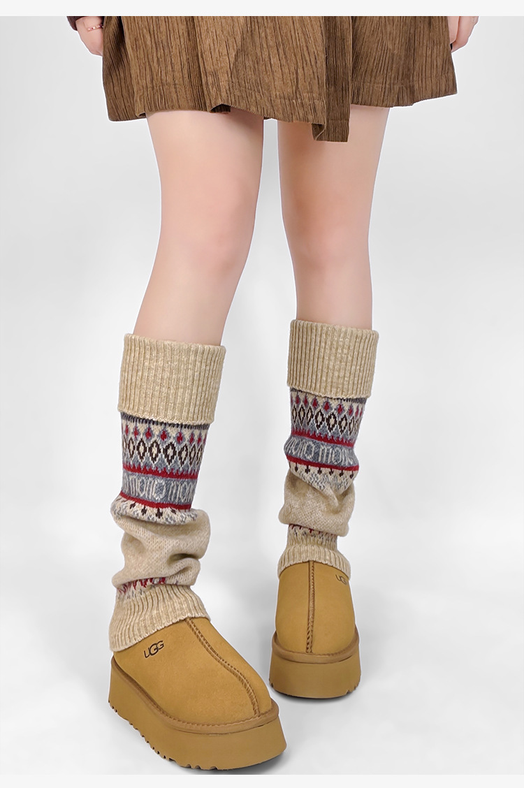 New Women's Knitted Leg Warmer - Boot Sock Slouchy 리뷰 및 가격