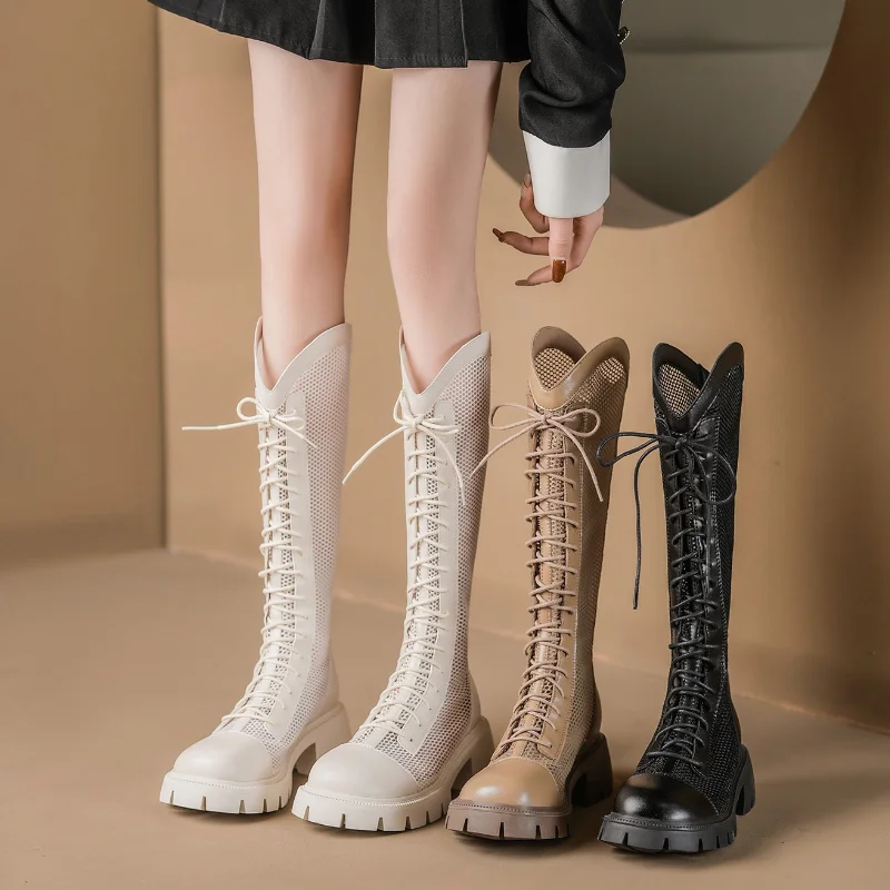 Women Summer Knee-high Mesh Hi - Knee High Sock Women 리뷰 및 가격