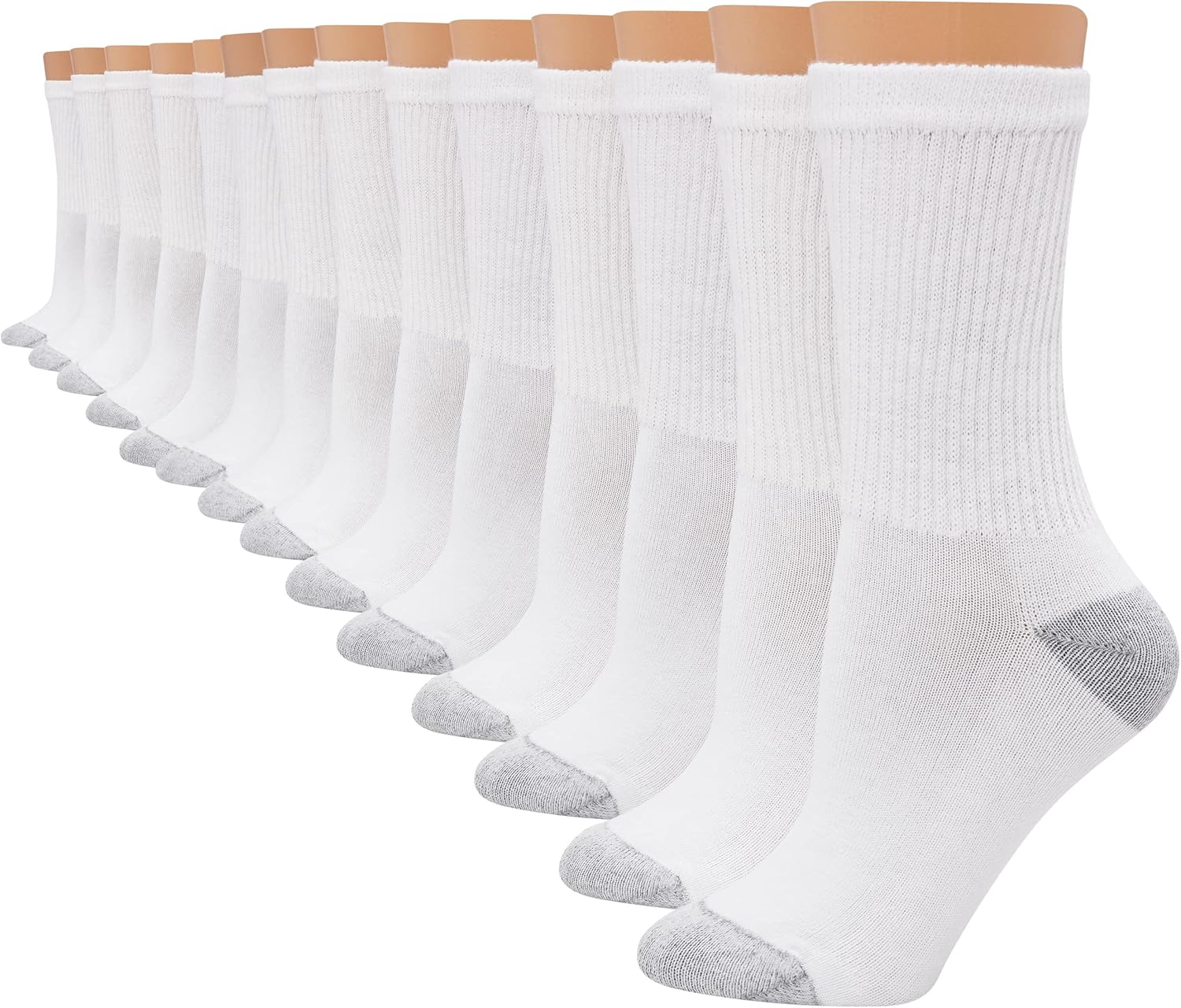 Women's Moisture-Wicking Cushi - Cotton Crew Sock Pack 리뷰 및 가격