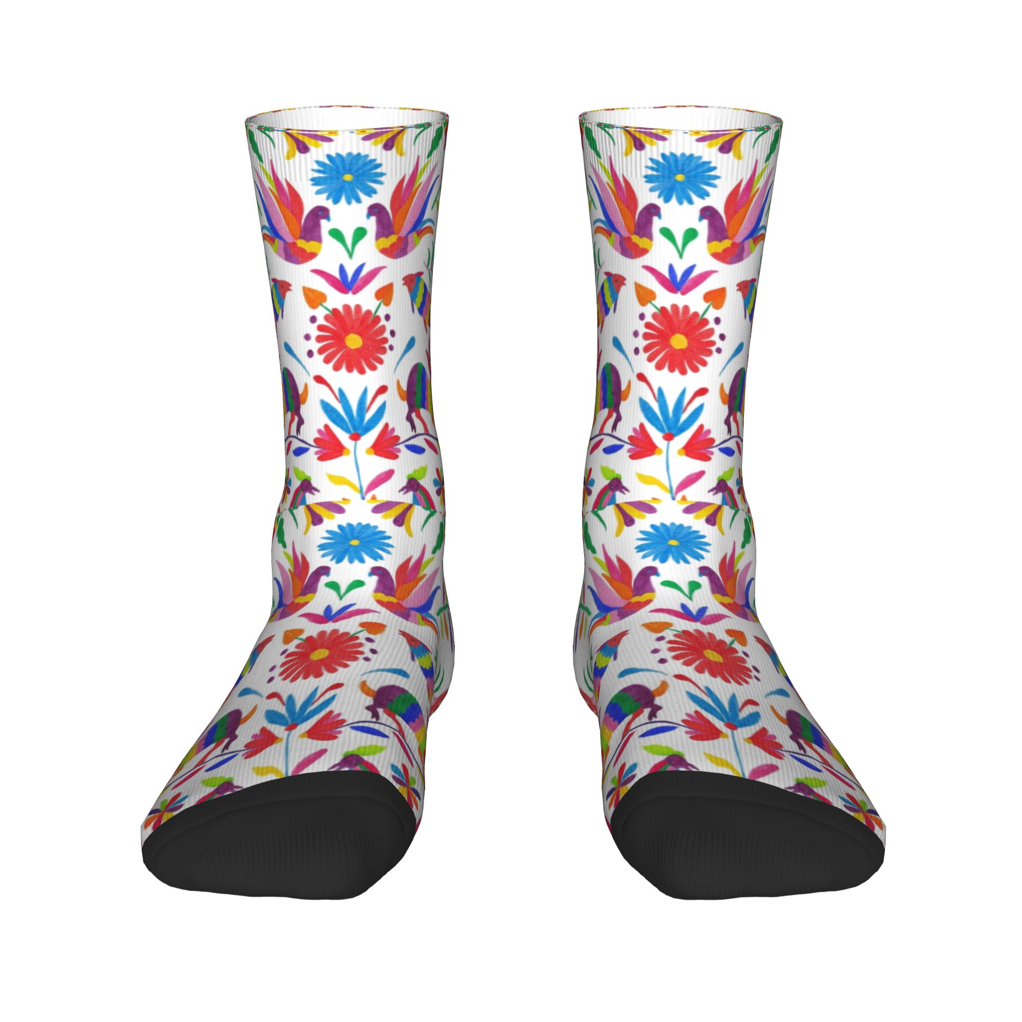 Custom Otomi Folk Mexican Art  - Dress Sock Men 리뷰 및 가격