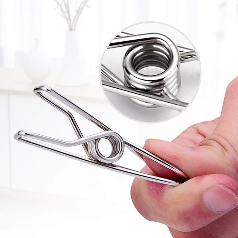 10/50PCS Stainless Steel Clips - Sock Organizer Tray 리뷰 및 가격