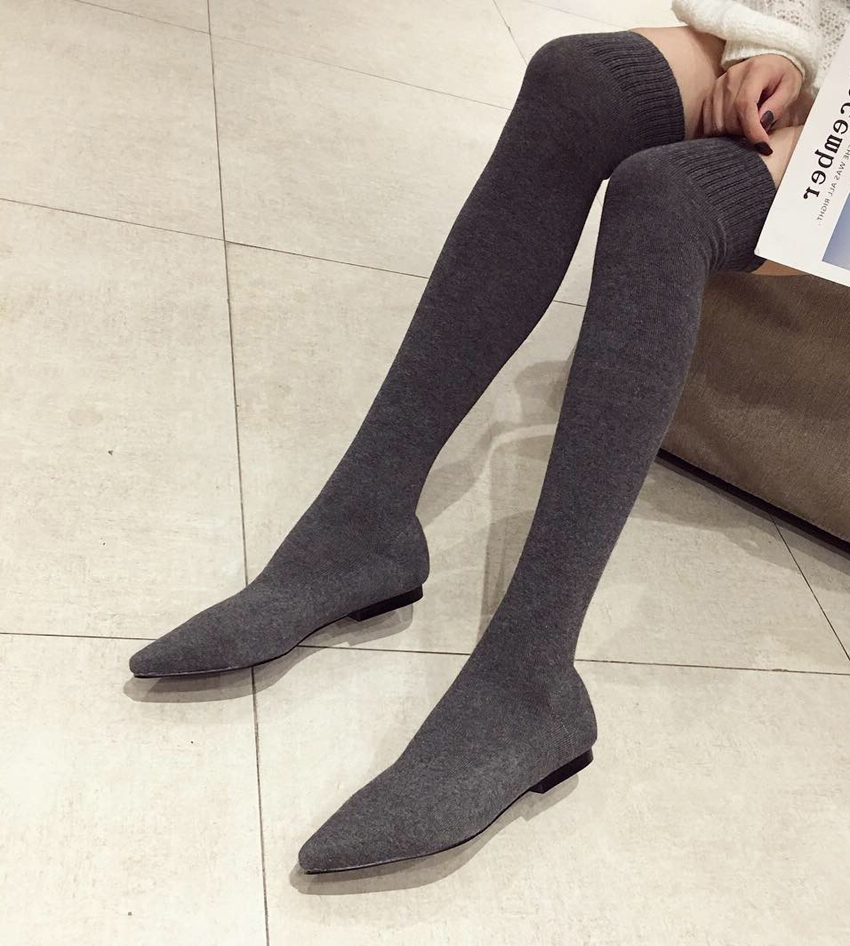 AIYKAZYSDL 2024 Autumn Kitten  - Boot Sock Slouchy 리뷰 및 가격
