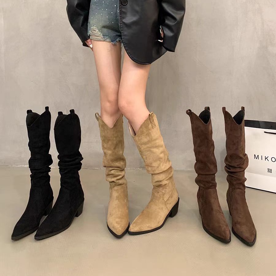 Long boots 2026 French retro c - Knee High Sock Women 리뷰 및 가격