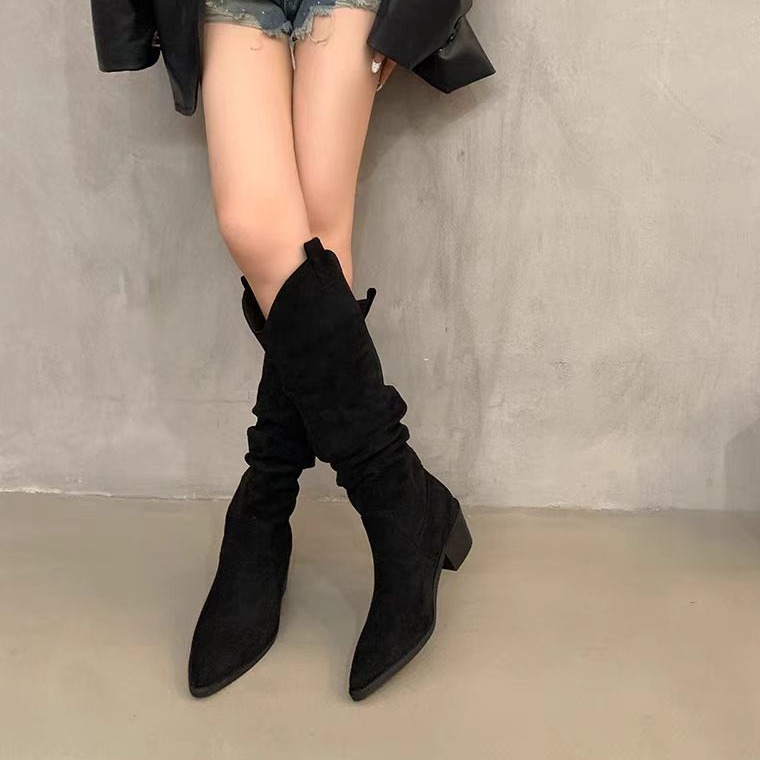 Long boots 2026 French retro c - Knee High Sock Women 리뷰 및 가격