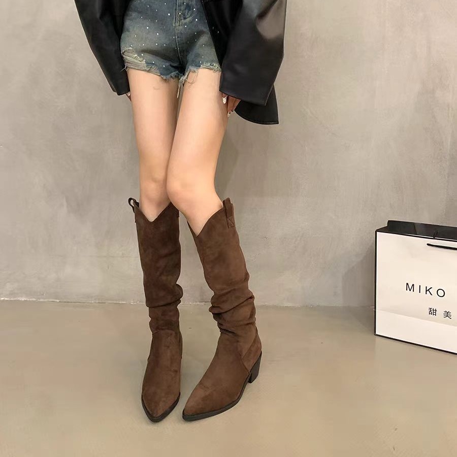 Long boots 2026 French retro c - Knee High Sock Women 리뷰 및 가격