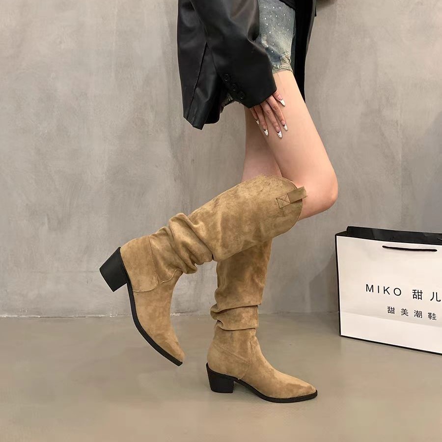 Long boots 2026 French retro c - Knee High Sock Women 리뷰 및 가격