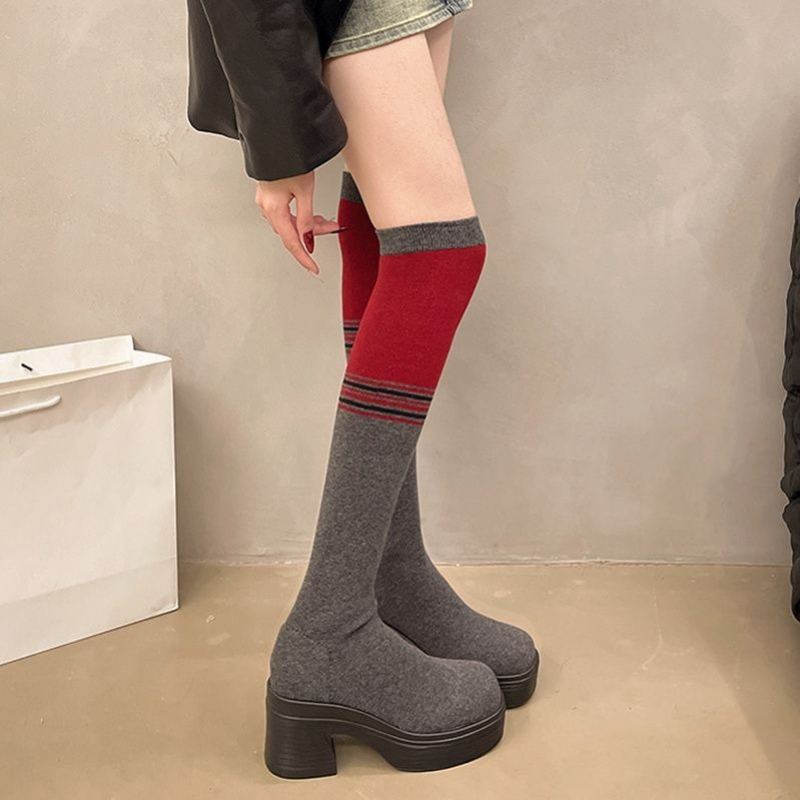 Korean Style Women 2025 Autumn - Knee High Sock Women 리뷰 및 가격