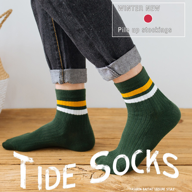 3 Pairs/Pack Cotton Mens Socks - Cotton Crew Sock Pack 리뷰 및 가격