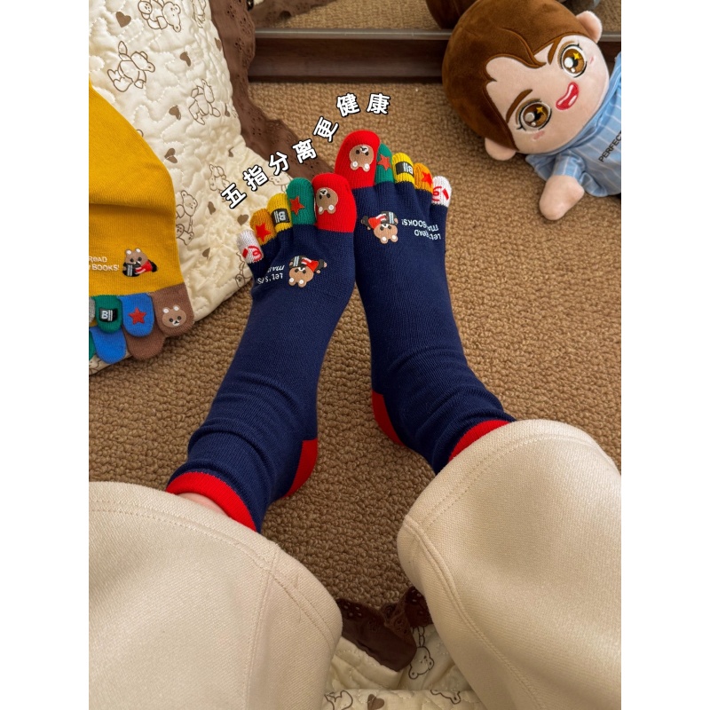 Medium Tube Split Toe Lovely F - Toe Sock Split 리뷰 및 가격