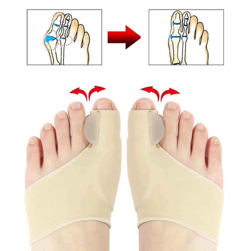 2Pcs Toe Separator Hallux Valg - Ankle Brace Sock 리뷰 및 가격