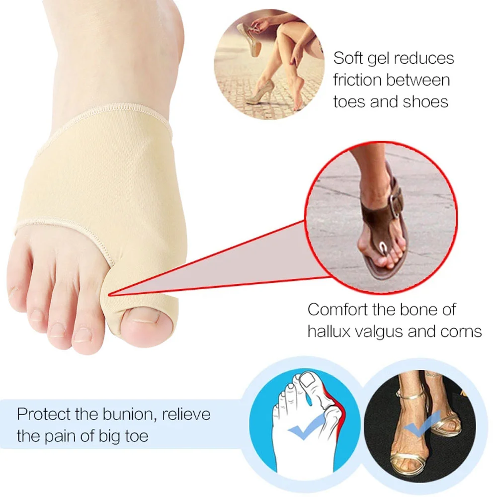 2Pcs Toe Separator Hallux Valg - Ankle Brace Sock 리뷰 및 가격